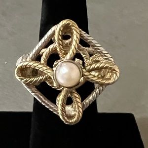 *Price Firm* It’s already low. ROSS-SIMONS sterling / 18k bold ring
